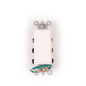 Thumbnail Image for Somfy Switch Designer Paddle Maintained Double Pole White #1800375 (DSO)