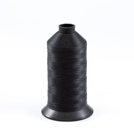 Image for Aqua-Seal Polyester Thread Size 138 / T135 Black 16-oz