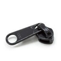 Thumbnail Image for YKK® ZIPLON® Metal Sliders #8CNDFL Non-Locking Long Single Pull Tab Black 2