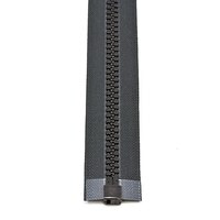 Thumbnail Image for YKK® VISLON® #10 Separating Zipper Automatic Lock Short Single Pull Plastic Slider #VFUL106 TA 24
