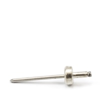 Thumbnail Image for DOT Durable Blind Rivet Stud 93-X8-10314-2A Nickel Plated Brass / Stainless Steel Mandrel 1000-pk 0