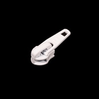 Thumbnail Image for YKK Ziplon Metal Slider #4.5CFDAEP Auto Locking Enamel Painted 501 White   (EDC) (CLEARANCE) 1