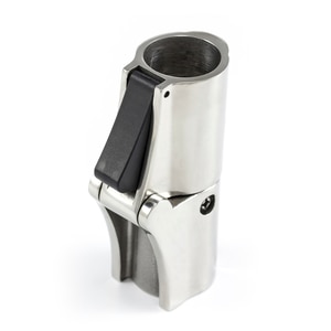 Thumbnail Image for Locking Rail Hinge 7/8" with Push Button Release #200927 Stainless Steel Type 316
