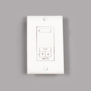 Thumbnail Image for Somfy Switch Wall DecoFlex 1-Channel Wirefree RTS #1810897 White
