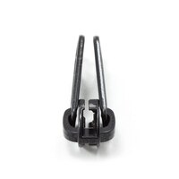 Thumbnail Image for YKK® ZIPLON® Metal Sliders #8CFDWL Non-Locking Long Double Pull Tab Black 2