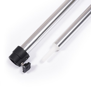 Thumbnail Image for Mooring Pole Aluminum w/ Thumb Screw W/White Rubber Foot Swedged Tip and Stud Tip #3636CAN 36" to 70”