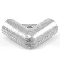 Thumbnail Image for Elbow Slip-Fit #6-SQ Aluminum 1