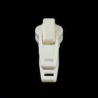 Thumbnail Image for YKK® VISLON® #10 Plastic Sliders #10VFTX AutoLok Double Pull White 2