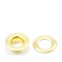 Thumbnail Image for Grommet with Plain Washer #2J Brass 3/8
