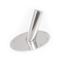 Thumbnail Image for Carbiepole 2" Oval Mounting Base 12" L  x 8" W x 8" H for 2" Poles
