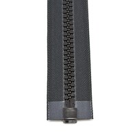 Thumbnail Image for YKK VISLON #10 Separating Zipper Automatic Lock Short Double Pull Metal Slider 20
