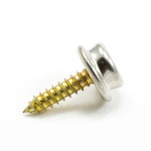 Thumbnail Image for DOT Durable Screw Stud 93-XX-103627-1A 5/8" Nickel Plated Brass / Steel Screw 100-pk
