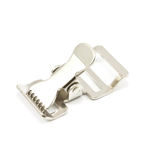 Image for Buckle Push-Button #6105 Nickel Plated 3/4