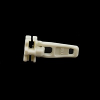 Thumbnail Image for YKK® VISLON® #5 Plastic Sliders #5VSTA AutoLok Standard Single Pull Tab White 3