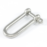 Thumbnail Image for SolaMesh Long Dee Shackle Stainless Steel Type 316 8mm (5/16