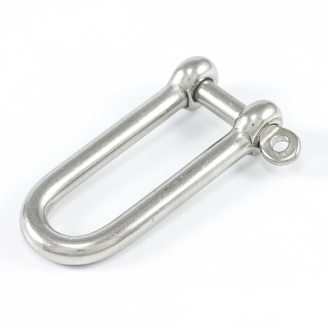 Image for SolaMesh Long Dee Shackle Stainless Steel Type 316 8mm (5/16