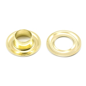 Thumbnail Image for DOT Grommet with Plain Washer #2J Brass 3/8" 1-gr