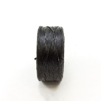 Thumbnail Image for Coats Polymatic Belbobs Bonded Monocord Dacron #U Size 125 Black 42-pk (CUS) 2