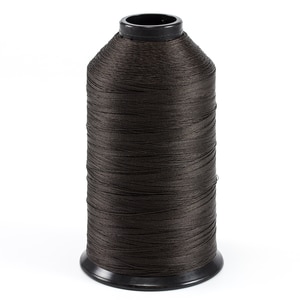 Thumbnail Image for A&E SunStop Twisted Non-Wick Polyester Thread Size T90 #66510 True Brown 8-oz