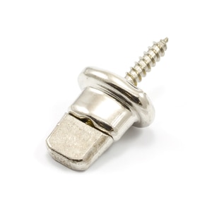 Thumbnail Image for DOT Common Sense Turn Button Screw Stud #91-X8-783247-2A 5/8" Nickel Plated Brass with Stainless Steel Screw 1000-pk
