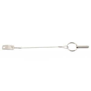 Thumbnail Image for Pull Pin 1/4" with Lanyard/Tab  #88547 Stainless Steel Type 304