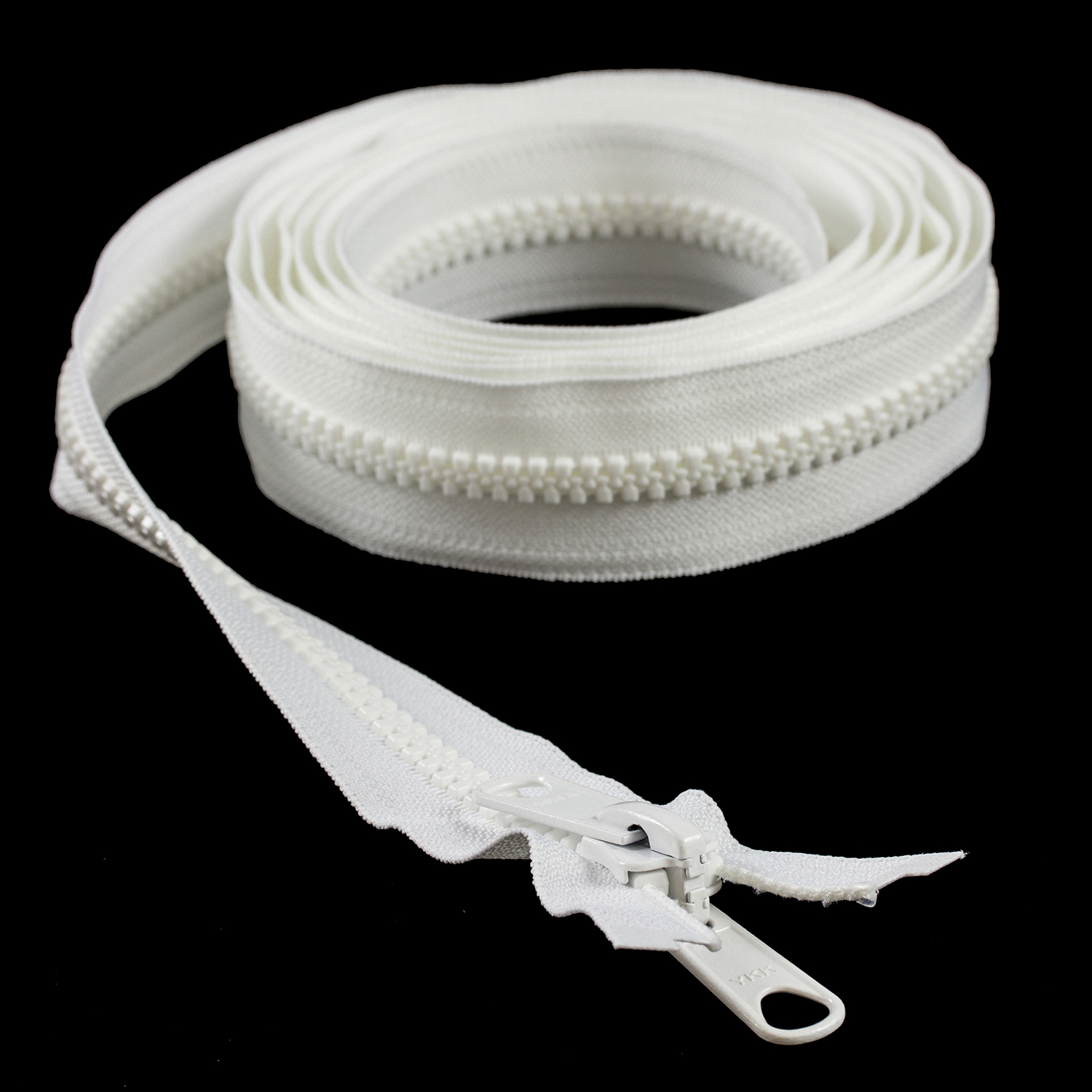 YKK VISLON #8 Separating Zipper Automatic Lock Long Double