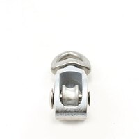 Thumbnail Image for Pulley Swivel Eye Single Sheave #1A Aluminum Die-Cast 3/16