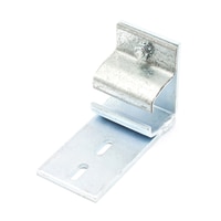 Thumbnail Image for Duratrack Bracket Wall Mount Down Two Hole Plate Galvanized Steel 16-ga #16TBWMD 0