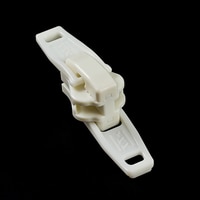 Thumbnail Image for YKK® VISLON® #10 Plastic Sliders #10VFTX AutoLok Double Pull White 3