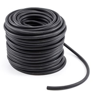 Thumbnail Image for Synthetic Rubber (EPDM) Rope #933043702 7/16" 150' Coil with 150 Double Eye Hooks