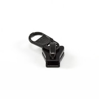 Thumbnail Image for YKK® VISLON® #5 Metal Sliders #5VSDFW Non-Locking Short Single Pull Tab Black 1