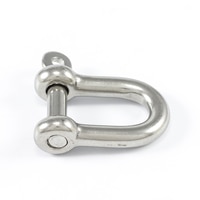 Thumbnail Image for SolaMesh Dee Shackle Stainless Steel Type 316 10mm (3/8