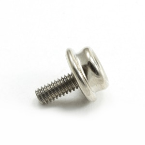 Thumbnail Image for DOT Durable Screw Stud 93-X8-107044-1A 3/8" Nickel Plated Brass / Stainless Steel Machine Screw 100-pk