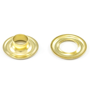 Thumbnail Image for DOT Grommet with Plain Washer #1 Brass 9/32" 25-gr