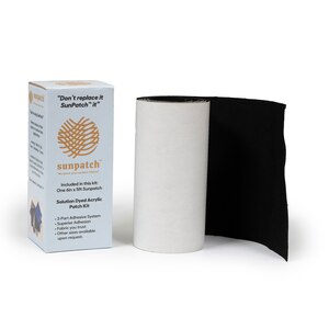 Thumbnail Image for SunPatch #08 Black Adhesive Repair Patch 6" x 5'