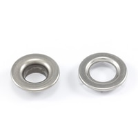 Thumbnail Image for DOT Rolled Rim Self-Piercing Grommet with Spur Washer #3 Stainless Steel 7/16