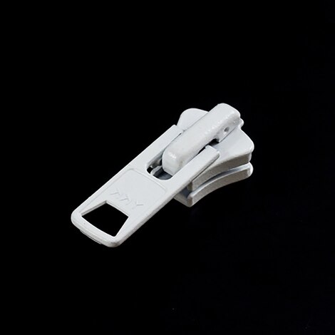 Image for YKK® VISLON® #10 Metal Sliders #10VFDA AutoLok Single Pull White