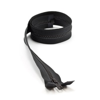 Thumbnail Image for YKK VISLON #5 Separating Zipper Automatic Lock Short Single Pull Metal Slider 30