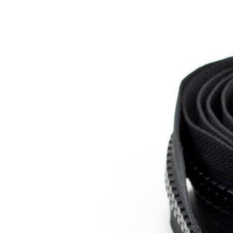 Image for YKK VISLON #10 Separating Zipper Automatic Lock Short Single Pull Metal Slider 120