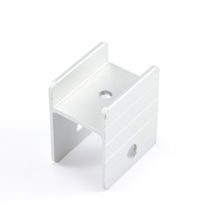 Thumbnail Image for Pontoon H Hinge Bracket Aluminum with Nut and Bolt #34440078 1-1/4"