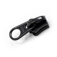 Thumbnail Image for YKK® VISLON® #10 Metal Sliders #10VFDFW Non-Locking Short Single Pull Tab Black 0