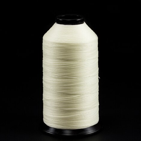 Image for A&E SunStop Twisted Non-Wick Polyester Thread Size T90 #66502 Natural 8-oz
