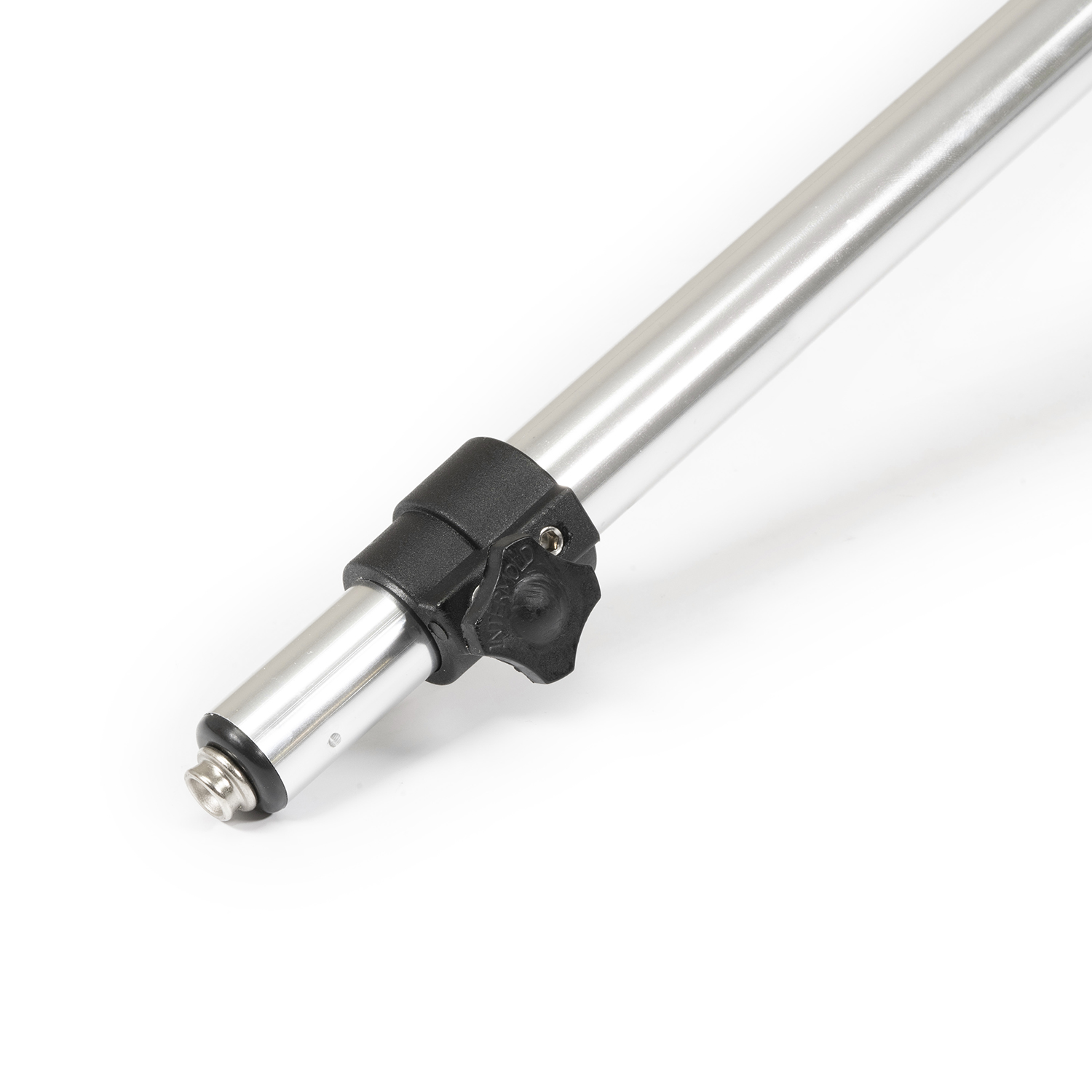 Mooring Pole Aluminum w/ Thumb Screw w/Black Rubber Foot