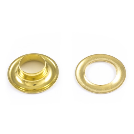 Image for DOT Grommet with Plain Washer #5 Brass 5/8