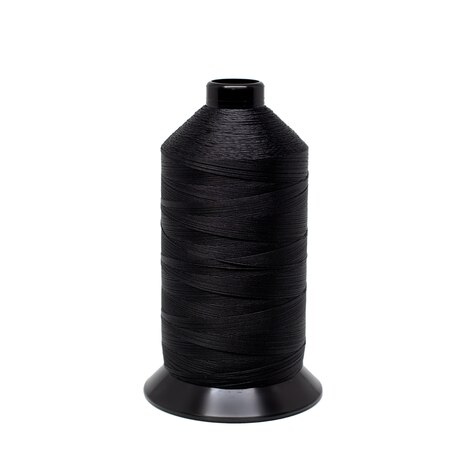 Image for PremoBond BPT 207 Bonded Polyester Anti-Wick Thread Black Right Twist 32-oz (LAS)