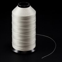 Thumbnail Image for A&E SunStop Twisted Non-Wick Polyester Thread Size T90 #66509 Silver 8-oz 1
