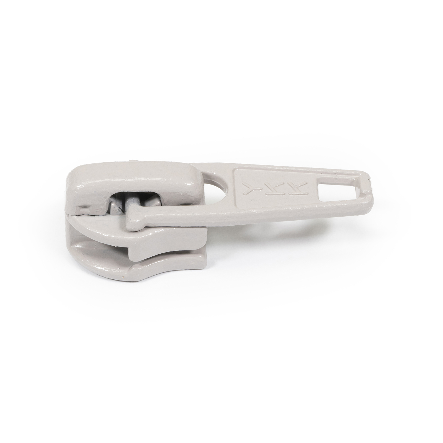 YKK Ziplon Zipper Metal Slider #4.5CF Auto-Lock Single Pull Short