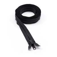 Thumbnail Image for YKK VISLON #8 Separating Zipper Automatic Lock Long Double Pull Metal Slider 120