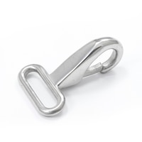 Thumbnail Image for Snap Hook #8928263  Stainless Steel Heavy Duty Square Eye Type (DISC) (ALT)