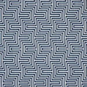 Thumbnail Image for Sunbrella Upholstery  #145868-0006 54" Key Figure Indigo (Standard Pack 40 Yards)